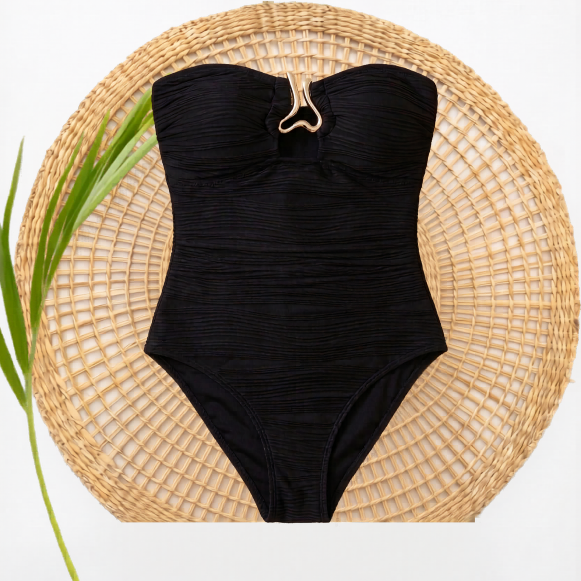 Modèle 1 pièce Isou noir sur support